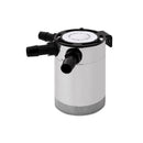 Mishimoto Universal Compact Baffled Oil Catch Can - 3-Port - Polished - MMBCC-CBTHR-P