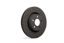 Hawk Talon Drilled and Slotted Rear Brake Rotor Set - 2004 Cadillac CTS V Brembo Caliper - HTC4076