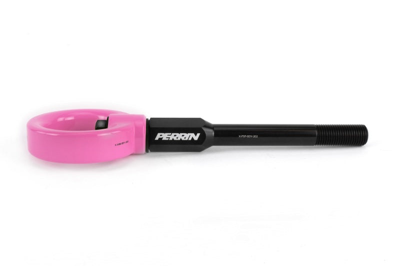 Perrin Tow Hook Kit (Front) - Hyper Pink - 02-07 Subaru WRX/STI - PSP-BDY-230HP