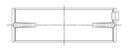 ACL Nissan RB25/RB30 Standard Size High Performance Main Bearing Set Part