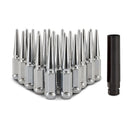Mishimoto Mishimoto Steel Spiked Lug Nuts M12x1.50 24pc Set Chrome - MMLG-SP1215-24CH