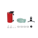 Mishimoto Universal Large Aluminum Oil Catch Can - Wrinkle Red - MMOCC-LAWRD