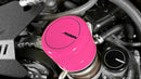 Perrin Oil Filter Cover - Hyper Pink - 15-24 Subaru WRX, 13-24 BRZ FRS GT86 - PSP-ENG-716HP