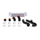 Mishimoto 2015+ Ford Mustang EcoBoost Performance Intercooler Kit - Silver Core Wrinkle Black Pipes - MMINT-MUS4-15KWSL