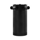 Mishimoto Universal 2-Port Universal XL Baffled Catch Can - Black - MMBCC-CBTWO-XLBK