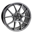 Enkei YS5 18x8 5x100 45mm offset 72.6mm Bore Hyper Black - 494-880-8045HB