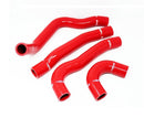 Torque Solution Silicone Radiator Hose Kit - 08-15 Mitsubishi Evolution X - Red - TS-EVX-434RD