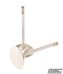 GSC Power Division Nissan VR38DETT Intake Valve - 38.15mm Head Diameter +1mm Oversized, 94.95mm Length, Flat Face Design
