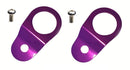 Torque Solution Radiator Mount Combo (Purple) : Mitsubishi Evolution 7/8/9 - TS-EV-013C
