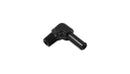 Vibrant Male NPT to Hose Barb Adapter, 90 Degree; NPT Size: 3/8" Hose Size: 5/16" - 11237