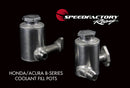 SpeedFactory Racing Honda/Acura B-Series RACE Cooling System Fill Pots - '-16AN - B16/Type R - SF-06-068