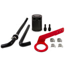 Mishimoto 2018+ Honda Accord 2.0T Baffled Oil Catch Can PCV Side - Red - MMBCC-ACRD20-18PBERD