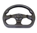 NRG Matte Black CARBON FIBER STEERING WHEEL 320mm FLAT BOTTOM - ST-009CF/MB