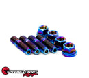 SpeedFactory Racing Titanium Turbo to Manifold Stud Kit - 4pc - Raw - SF-02-081