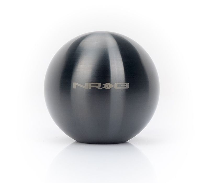 NRG Ball Type Shift Knob Weighted - Black Chrome - SK-350BC