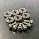 ARP Fender Washer + Bolt Kit - Stainless Steel - M6x1.0 (6pk) - ARPFW-100-SS