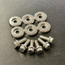 ARP Fender Washer + Bolt Kit - Stainless Steel - M6x1.0 (6pk) - ARPFW-100-SS