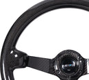 NRG FULL CARBON FIBER STEEERING WHEEL 350mm DEEP DISH - ST-036CF-1