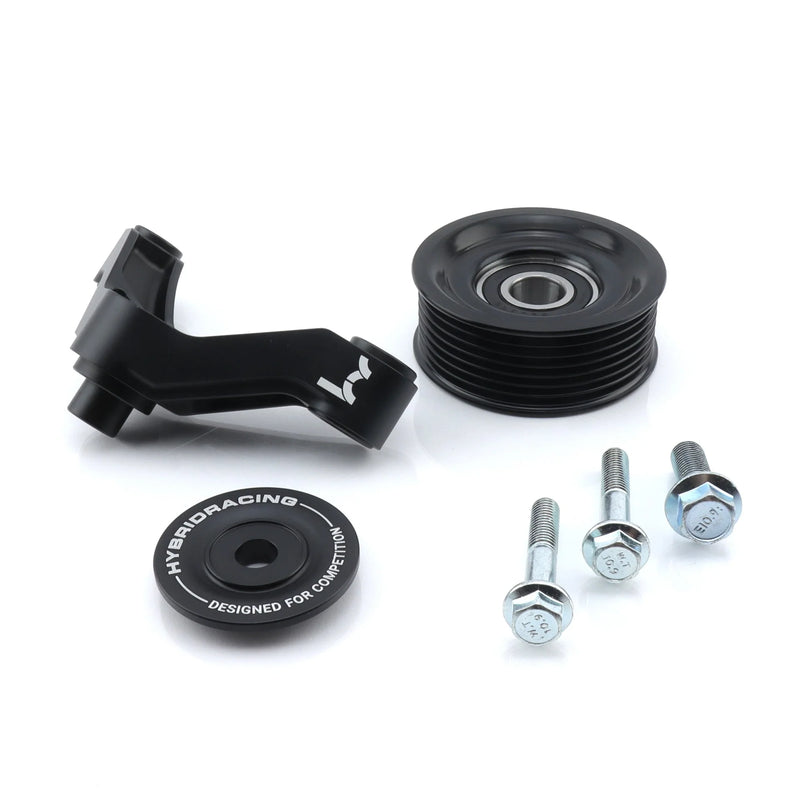 Hybrid Racing K-Series Idler Bracket & Pulley Kit (K20A, A2, A3, Z1, Z3, Z4 & K24A1, A2, A4, A8) - HYB-IDB-01-02