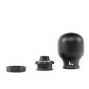 Hybrid Racing Aluminum Chicane Shift Knob (Black/Black) M10x1.50 - HYB-NOB-01-20