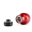 Hybrid Racing Aluminum Chicane Shift Knob (Red/Black) M10x1.50 - HYB-NOB-01-23