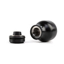Hybrid Racing Delrin Chicane Shift Knob (Black/Black) M10x1.50 - HYB-NOB-01-24