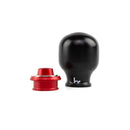 Hybrid Racing Delrin Chicane Shift Knob (Black/Red) M10x1.50 - HYB-NOB-01-25