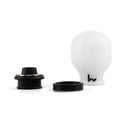 Hybrid Racing Delrin Chicane Shift Knob (White/Black) M10x1.50 - HYB-NOB-01-26