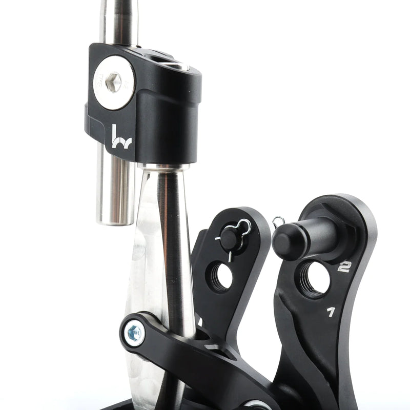 Hybrid Racing Short Shifter Assembly, Black (97-01 Prelude, 98-02 Accord, 00-06 Insight, 03 CL Type-S) - HYB-SAS-01-60