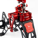 Hybrid Racing - Adjustable Short Shifter Assembly (22+ Civic, 23+ Integra) Dust Red - HYB-SAS-01-76