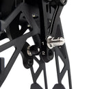 Hybrid Racing - Adjustable Short Shifter Assembly (22+ Civic, 23+ Integra) Dust Black - HYB-SAS-01-75