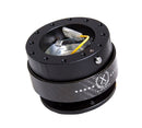 NRG Quick Release 2.0 - Black Body/Black Carbon Fiber Ring - SRK-200CF