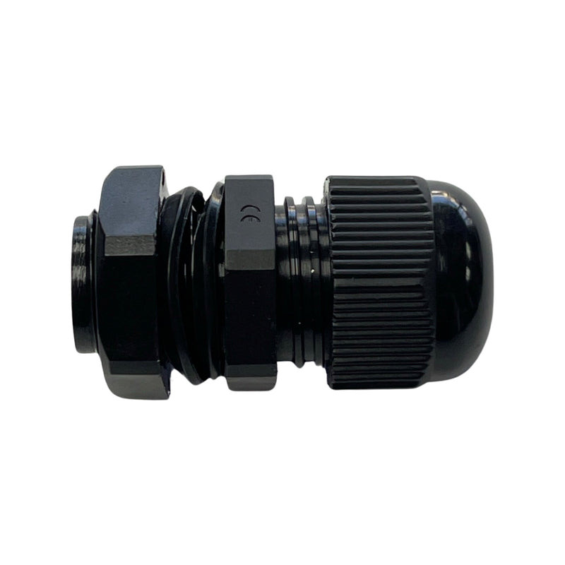 Bulkhead Fitting, Electrical, Plastic - Compatible with 10-12 gauge wiring - CFD-504