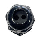 Bulkhead Fitting, Electrical, Plastic - Compatible with 10-12 gauge wiring - CFD-504
