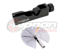 Torque Solution Pro Billet Spark Plug Gap Tool: Universal w/ Feeler Gauge - TS-TL-GAP-FG