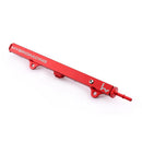 Hybrid Racing K-Series Fuel Rail & Fittings (01-05 Honda Civic Si & 02-06 Acura RSX) RED - HYB-FRL-01-17