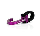 NRG Universal CNC Steering Wheel Hook with Velcro Purple - STR-100PP