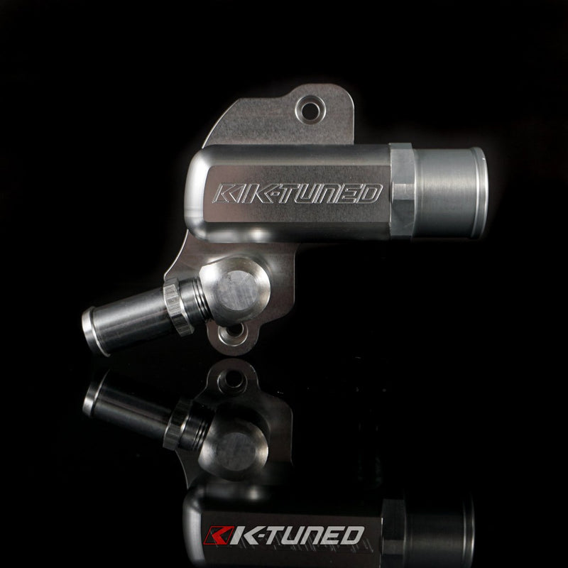 K-Tuned K20 Upper Coolant Housing w/o Filler Neck - Includes Hose End and 16AN - KUW-20B-N01