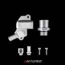 K-Tuned K20 Upper Coolant Housing Redesigned 2021 (Hose End Fitting) - KUW-20D-N03