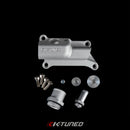 K-Tuned NEW - K24 Upper Coolant Housing w/o Filler Neck - Includes Hose End - KUW-24S-N03