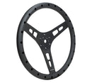 NRG Reinforced Steering Wheel - 380mm Sport Full Aluminum Light Weight Welded Steering Wheel - RST-025MB