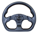 NRG Matte Black CARBON FIBER STEERING WHEEL 320mm FLAT BOTTOM - ST-009CF/MB