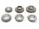 Synchrotech Bseries 3/4/5 gear set with carbon dual 3-4 synchros (choice of available ratio) - MFactory - MF-TRS-01BSB