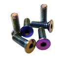 NRG Steering Wheel Screw Kit Upgrade Neochrome "CONICAL" - SWS-100MC