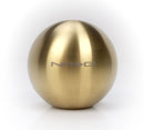 NRG Ball Type Shift Knob Weighted - Chrome Gold - SK-350GD
