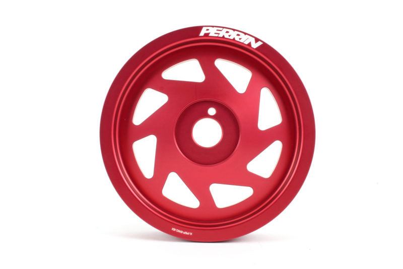 Perrin Crank Pulley 13-20 BRZ / 13-16 Scion FR-S / 17-20 GT86 / 13-14 Legacy / 14-18 Forester / 12-14 Impreza - PSP-ENG-101RD