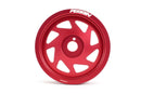 Perrin EJ Engines (w/o AC ONLY) Crank Pulley - Red - 93-11 Subaru Impreza / 02-14 WRX / 04-21 STI - PSP-ENG-102RD