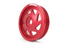 Perrin Crank Pulley - Red (w/AC) - 93+ Impreza (WRX/STi) - PSP-ENG-100RD