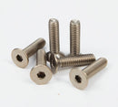 NRG Titanium Silver Steering wheel Screw Kit Upgrade " CONICAL" - SWS-100TI