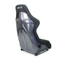 NRG Carbon Fiber Bucket Seat (Large), Cloth, Blue Carbon Back Finish - RSC-302CF/BL